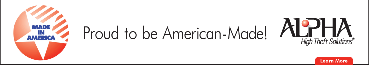 Made in America. Proud to be American-Made! Alpha High Theft Solutions.