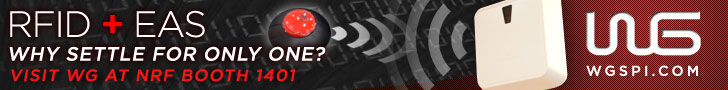 RFID + EAS - Why settle for only one? Visit WG at NRF Booth 1401 - WG