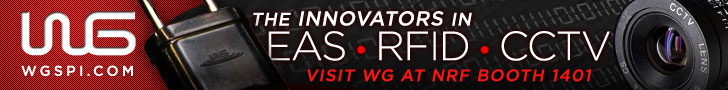 The Innovators in EAS-RFID-CCTV. Visit WG at NRF Booth 1401 - WG
