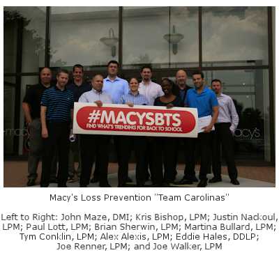macy s carolina s loss prevention team the magic of macy s lp