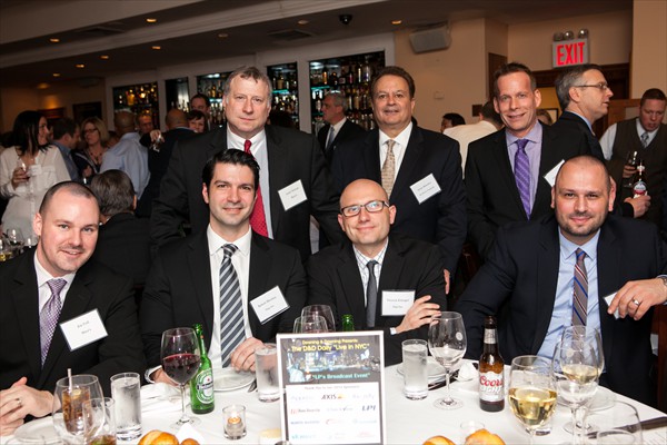 Front row: Ted Protrikus-Retail Council of NY, Karl Langhorst-The Kroger Co., Rich Mellor and Jonathan Gold-NRF /Back row: Lisa LaBruno-RILA, Gus Downing, Gary Johnson-The Vitamin Shoppe, Peggy Nitsche-Axonify, Dan Butler-NRF