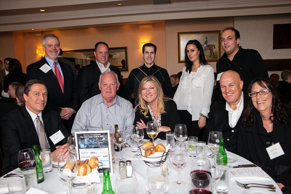 Front row: Tim Gates-WG Security, Paul Lunt- Loehmann's, Jackie Anderson-Axis Communications, Jim Burger-Burger Consulting, Sarah Stiss-Sephora/Back row: Henry Sohl,-Appriss, James Cosseboom-Ahold USA, Mike Truax, Rahni Holmes & Kenny Fingerman-Sephora