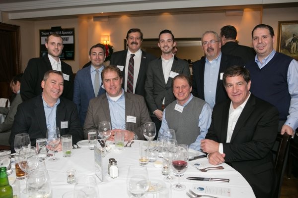 BACK: Leigh Kohlhaas, AC Moore; Joe Guzzone, J Crew; Robert Moraca, NRF; Joe Troy, J Crew; Bill Nichols; Bowlmor AMF; Steve Werner, AC Moore / FRONT: John Bartolac, Axis Communication; Ted Wilkinson, Axis Communication; Bob Serenson, Bed, Bath and Beyond; Walter Palmer, PCG Solutions