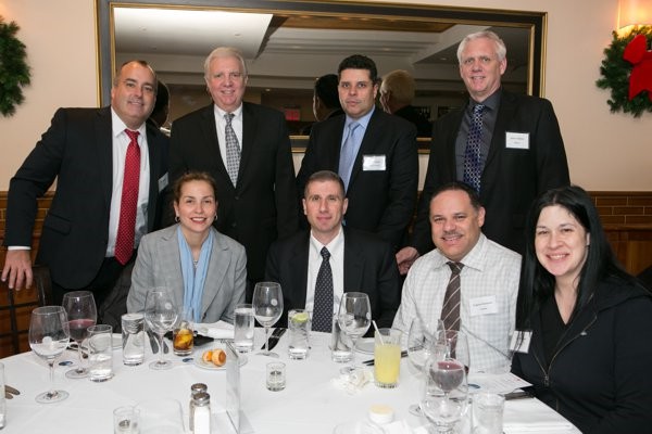 BACK: Tom Nicpon, FBI; Guest; Tony Montes, David Yurman, Darren Adkins / FRONT: Guest; Rich Jacobs, FBI; Eugene Gonzalez, Lacoste; Lynn Schiess, Lacoste